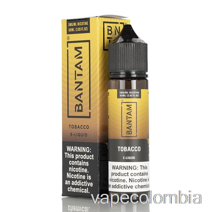 Kit Vape Completo Tabaco - Bantam Vape - 60ml 6mg